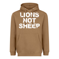 Toasted Coconut lions not sheep Heavyweight Hoodie - artisFamous