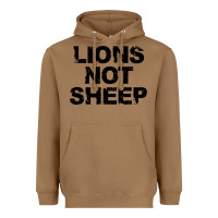 Toasted Coconut lions not sheep Heavyweight Hoodie - artisFamous