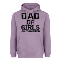 Lavender dad of girls Heavyweight Hoodie - artisFamous