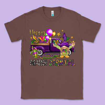 Happy Mardi Carnival With Truck Classic Tee Designed By Howdyjamesfarm