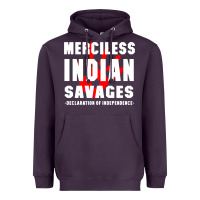 Plum merciless indian savages Heavyweight Hoodie - artisFamous