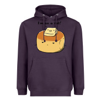 Plum i'm on a roll! Heavyweight Hoodie - artisFamous