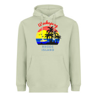 Matcha weekapaug, rhode island sunset Heavyweight Hoodie - artisFamous