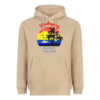 Weekapaug, Rhode Island Sunset Heavyweight Hoodie | Teevron