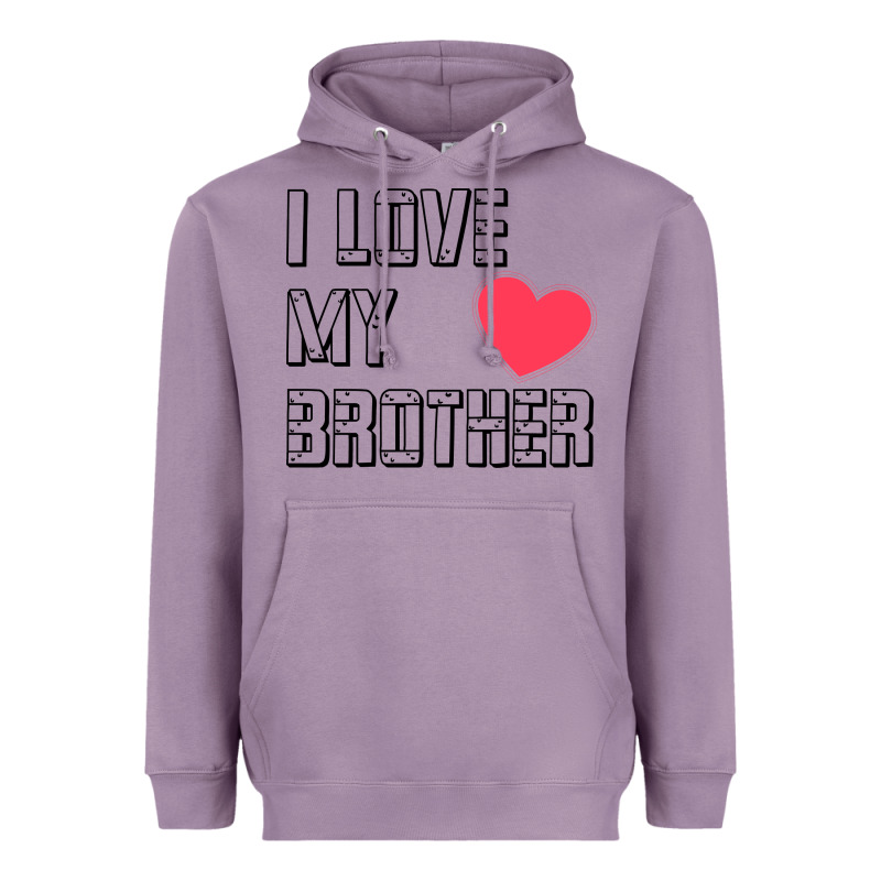 I Love My Brother, Brothers Day , Brother Sister  Love Heavyweight Hoodie by artisFamous | Teevron