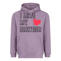 Lavender i love my brother, brothers day , brother sister  love Heavyweight Hoodie - artisFamous