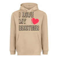 Mushroom i love my brother, brothers day , brother sister  love Heavyweight Hoodie - artisFamous