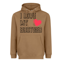 Toasted Coconut i love my brother, brothers day , brother sister  love Heavyweight Hoodie - artisFamous