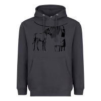 Smoke Banksy Zebra Heavyweight Hoodie - artisFamous