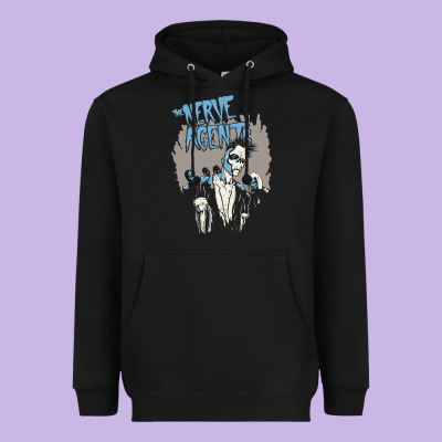 The Nerve Agents Heavyweight Hoodie Designed By Artisfamous