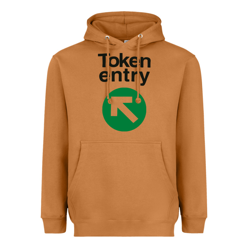 Token Entry Heavyweight Hoodie by artisFamous | Teevron