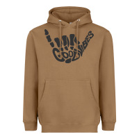 Toasted Coconut goodvibes shaka Heavyweight Hoodie - artisFamous