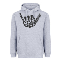 Heather Grey goodvibes shaka Heavyweight Hoodie - artisFamous