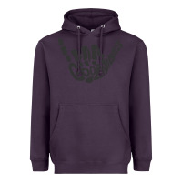 Plum goodvibes shaka Heavyweight Hoodie - artisFamous