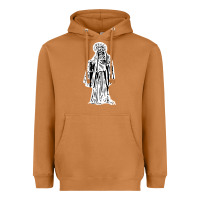Meerkat santa muerte blanca Heavyweight Hoodie - artisFamous