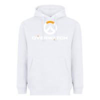 White overwatch Heavyweight Hoodie - artisFamous