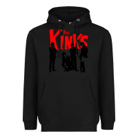 Black The Kinks Heavyweight Hoodie - artisFamous