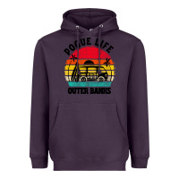 Plum car pogue life outer banks Heavyweight Hoodie - artisFamous