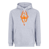 Heather Grey skyrim elder scrolls oblivion Heavyweight Hoodie - artisFamous