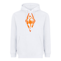 White skyrim elder scrolls oblivion Heavyweight Hoodie - artisFamous