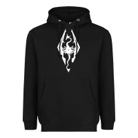 Black skyrim elder Heavyweight Hoodie - artisFamous