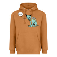 Meerkat lying cat Heavyweight Hoodie - artisFamous