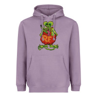 Lavender classic rat fink Heavyweight Hoodie - artisFamous