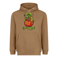 Toasted Coconut classic rat fink Heavyweight Hoodie - artisFamous