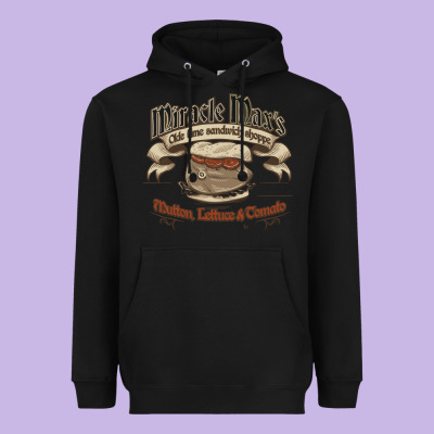 Mutton Lettuce And Tomato Heavyweight Hoodie Designed By Artisfamous