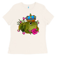Bone valentines day frog prince olivia Ladies Tee - OliviaCreatesArt