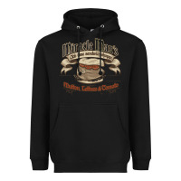 Black mutton lettuce and tomato Heavyweight Hoodie - artisFamous