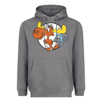 Storm Vintage Rocky And Bullwinkle Heavyweight Hoodie - artisFamous