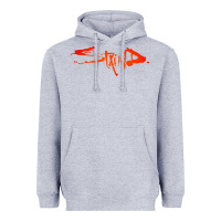 Heather Grey staind new Heavyweight Hoodie - artisFamous