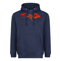 Navy staind new Heavyweight Hoodie - artisFamous