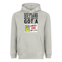 Moon Dust arthur library card classic rachelrae09 Heavyweight Hoodie - artisFamous