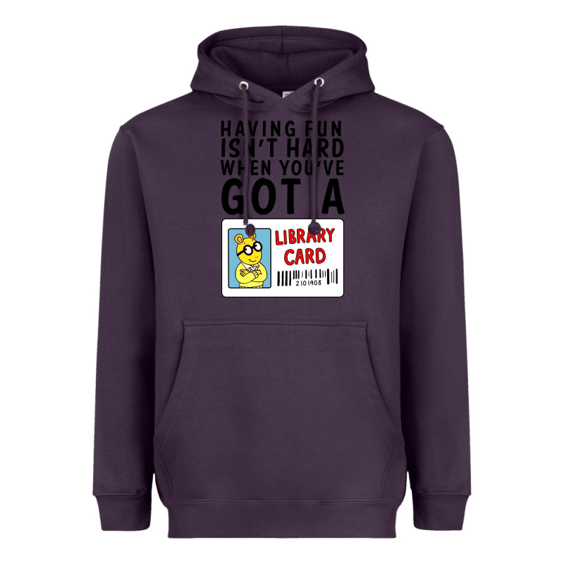 Arthur Library Card Classic Rachelrae09 Heavyweight Hoodie by artisFamous | Teevron