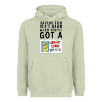 Matcha arthur library card classic rachelrae09 Heavyweight Hoodie - artisFamous