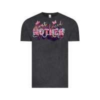 Vintage Black Most loved mother Mother's Day Vintage Tee - FaDigitalArtStudio