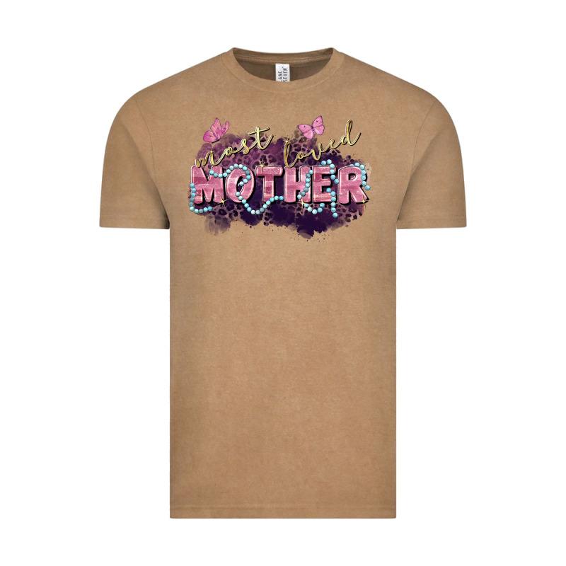 Most Loved Mother Mother's Day Vintage Tee by FaDigitalArtStudio | Teevron