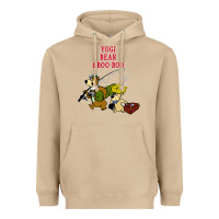 Mushroom yogi bear & boo boo Heavyweight Hoodie - artisFamous