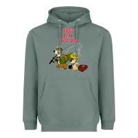 Sage yogi bear & boo boo Heavyweight Hoodie - artisFamous
