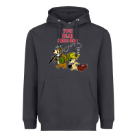 Smoke yogi bear & boo boo Heavyweight Hoodie - artisFamous
