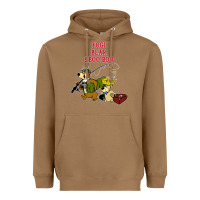 Toasted Coconut yogi bear & boo boo Heavyweight Hoodie - artisFamous