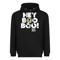 Black yogi bear Heavyweight Hoodie - artisFamous