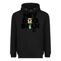 Black yogi bear Heavyweight Hoodie - artisFamous
