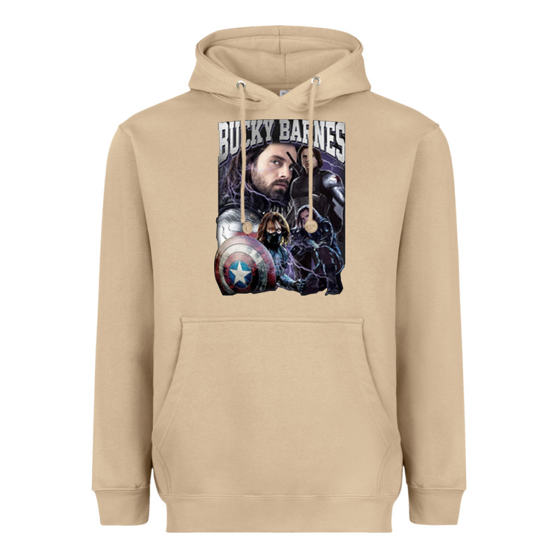 Bucky Barnes A Hero Heavyweight Hoodie by artisFamous | Teevron