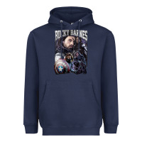 Navy bucky barnes a hero Heavyweight Hoodie - artisFamous