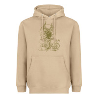 Mushroom sleeping beauty maleficent crow branchesy Heavyweight Hoodie - artisFamous