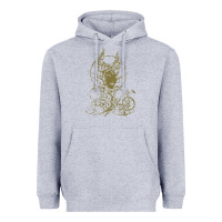 Heather Grey sleeping beauty maleficent crow branchesy Heavyweight Hoodie - artisFamous