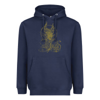 Navy sleeping beauty maleficent crow branchesy Heavyweight Hoodie - artisFamous